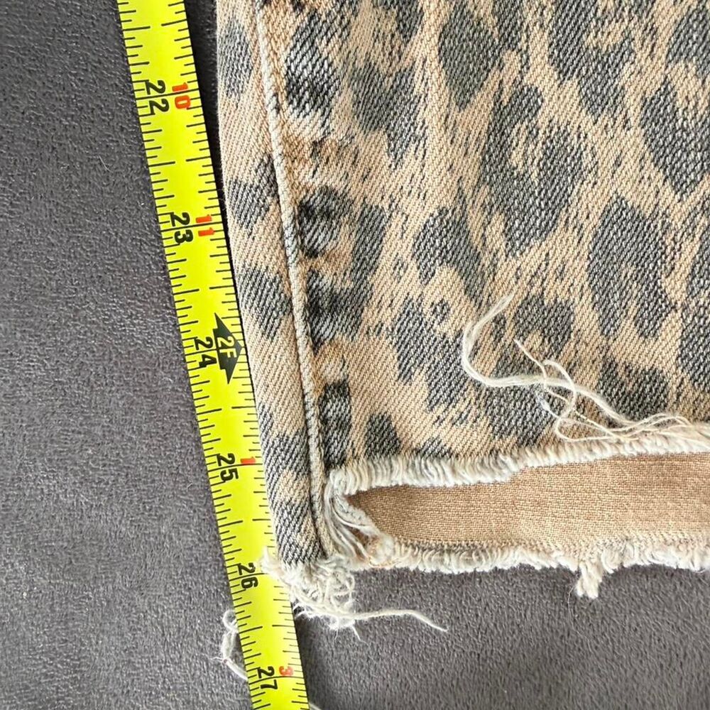 Current-elliott Women's leopard Jeans size 27 - Picture 8 of 8